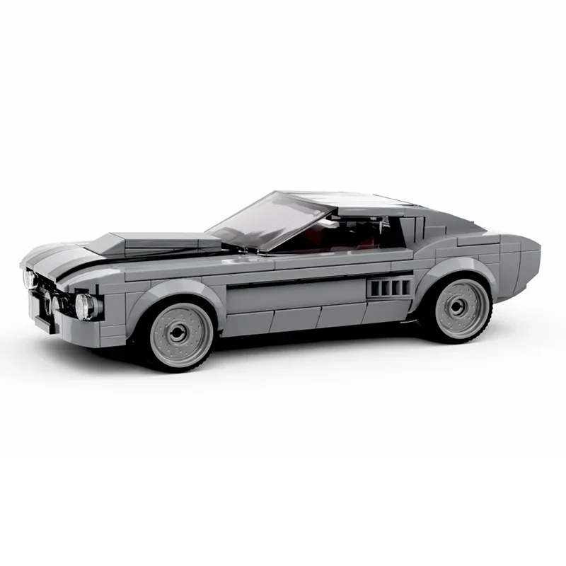 320 деталей MOC City Champions Shelby Mustang (также известенный как Eleanor) — модель-конструктор, архитектурные блоки, идея для рождественского подарка, развивающая игрушка (art.: 3920dbc17b8f9) - 3920dbc17b8f9