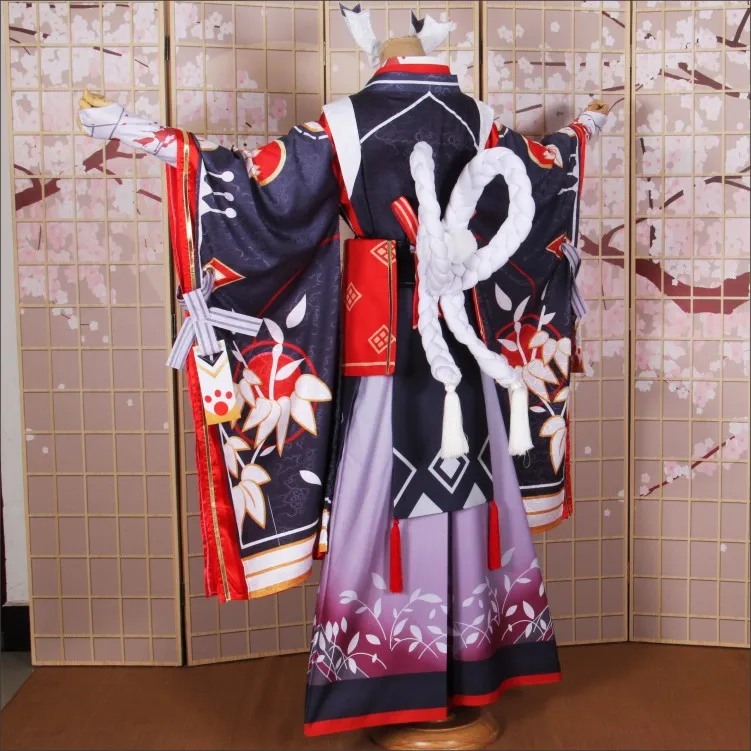 COS-HoHo аниме Onmyoji Onikiri перед пробуждением кимоно униформа великолепный костюм для