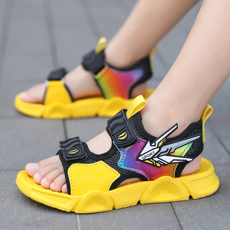 

Summer Kids Sandals Breathable Boys Sandals Soft Comfortable Children's Shoes Outdoor Beach Kids Lightweight Sandal