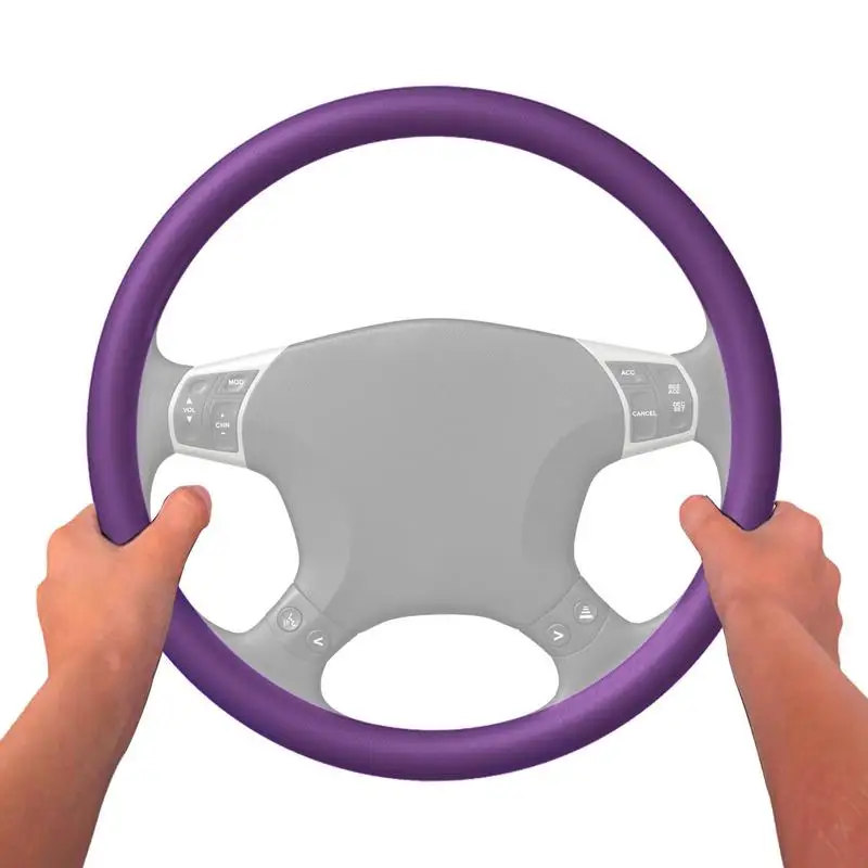

Silicone Steering Wheel Cover Car Steering Wheel Cover Rainbow Steering Wheel Cover Car Modern Comfy Grip Car Steering Wheel