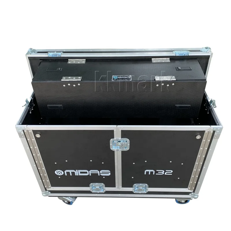Консоль DJ микшера под заказ флип-полет для освещения Мидас M32 Allen Health SQ6 Behringer X32