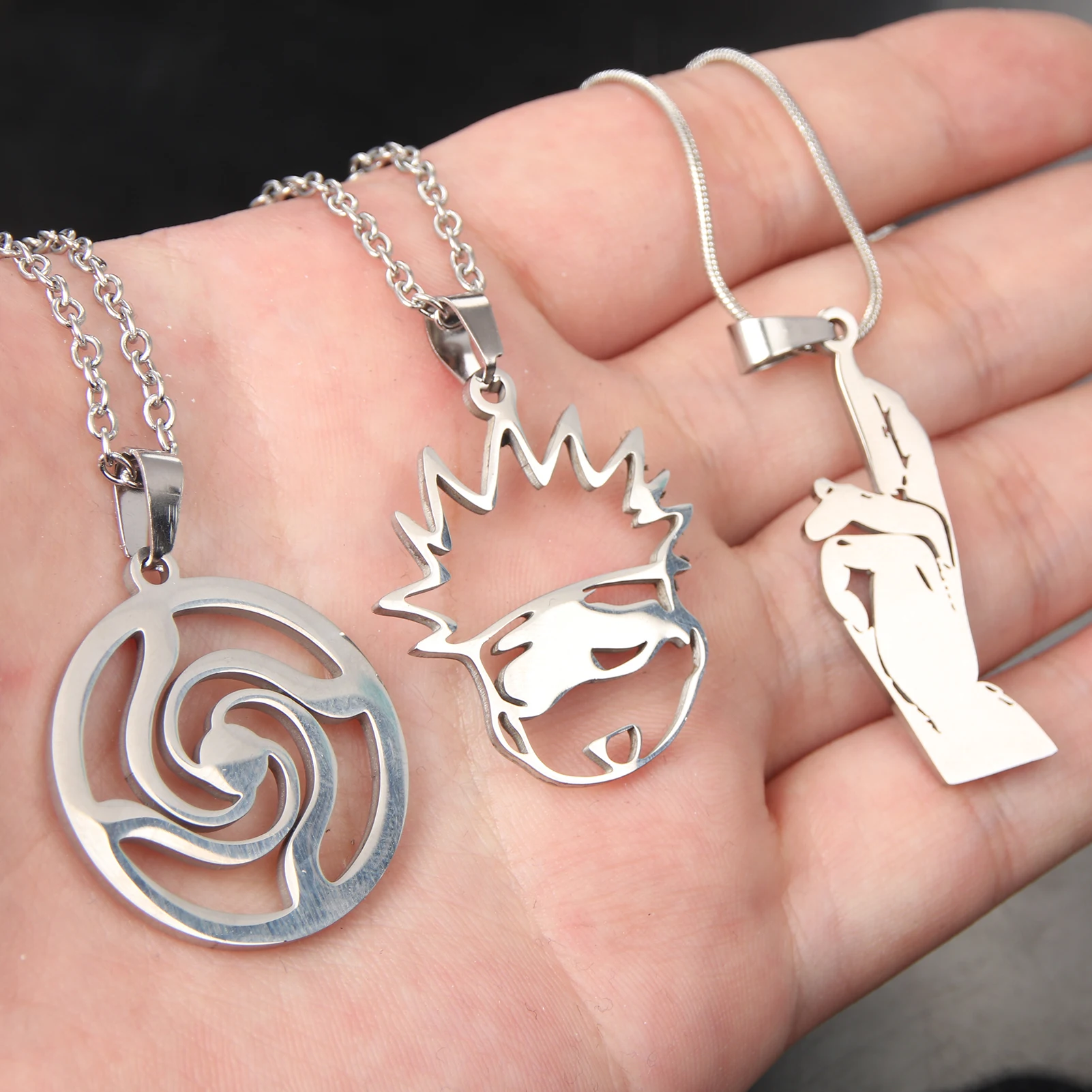 Кулон из нержавеющей стали в виде кошки для мужчин