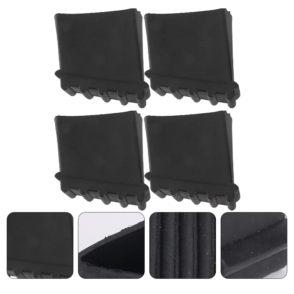 

4 Pcs Home Furniture Ladder Foot Cover Rest Mat Feet Protect Chair Legs Rubber Protector Wear-resisting Pads For step ladders