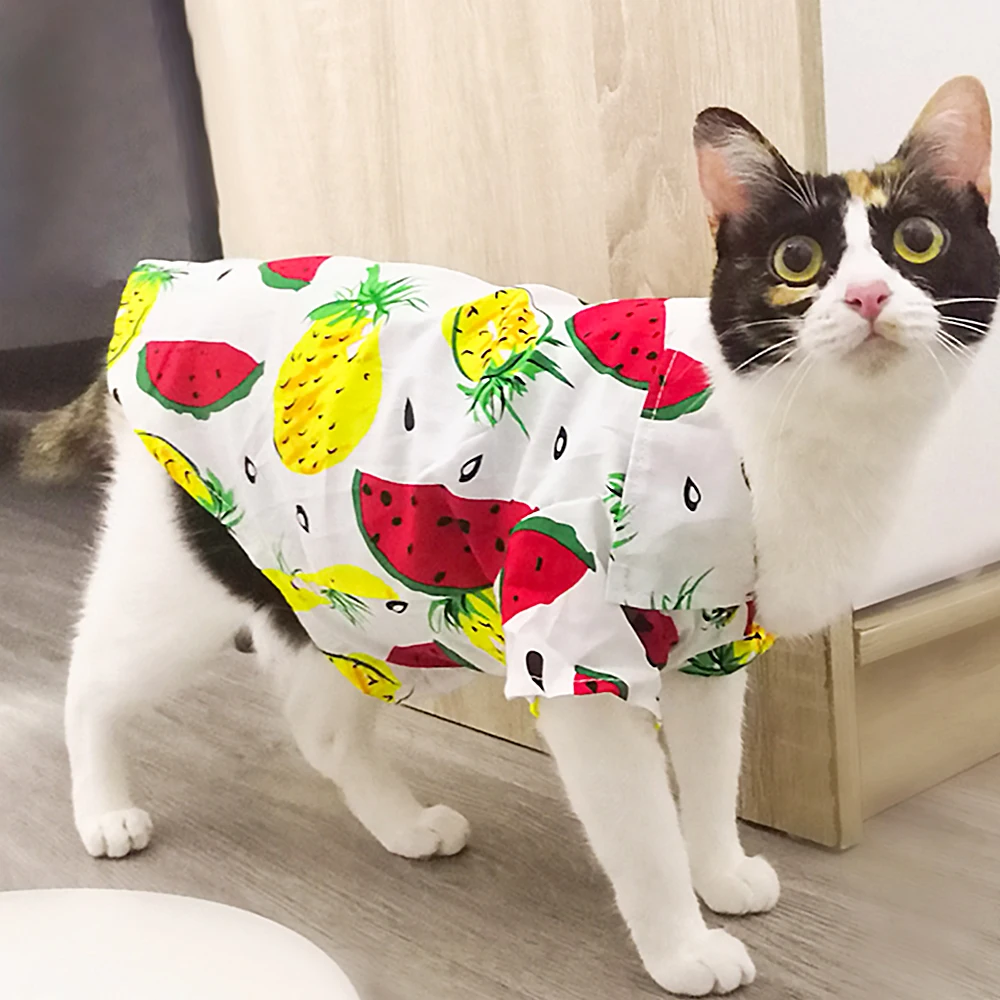 

2022 New Pet Shirt Fashion Gift For Beach Shirt Jackets Dogs Coat Puppy Costume Cat Spring Clothing Pets Outfits Pet Supplies