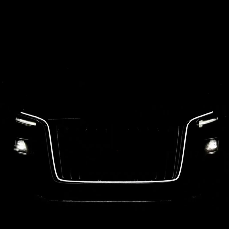 Для 23 года Hongqi H5 /OSADORed Flag H 5 Модифицированная решетка Большая U-образная лампа