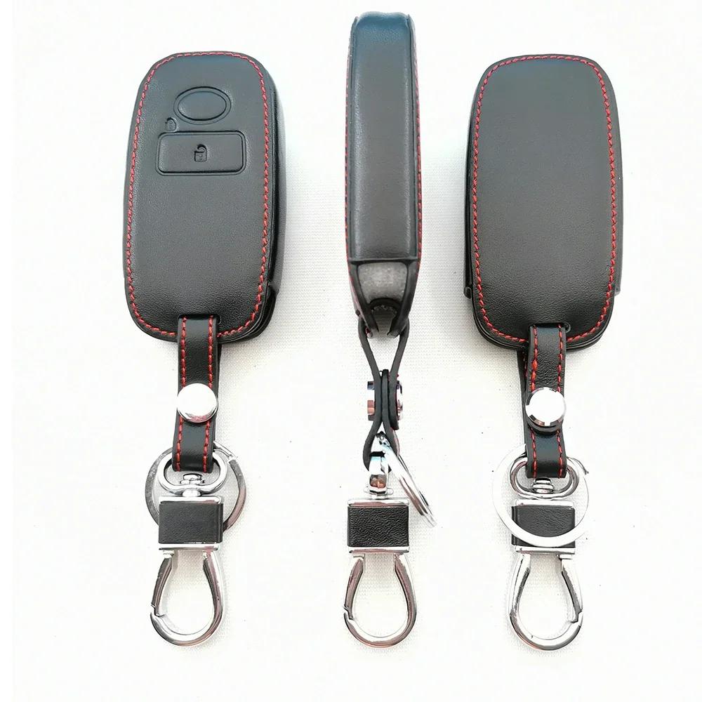 Кожаный чехол для автомобильных ключей Daihatsu Rocky Knives LA600S 150S 800S Toyota Yaris Vitz RAIZE