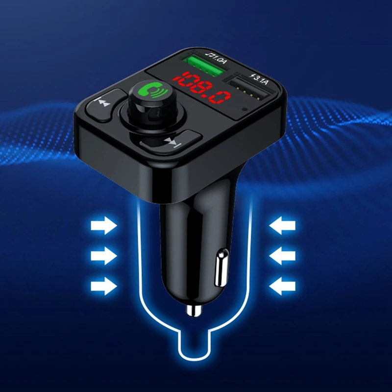 Автомобильный MP3-плеер с 2-мя USB-портами 5 0 А 1