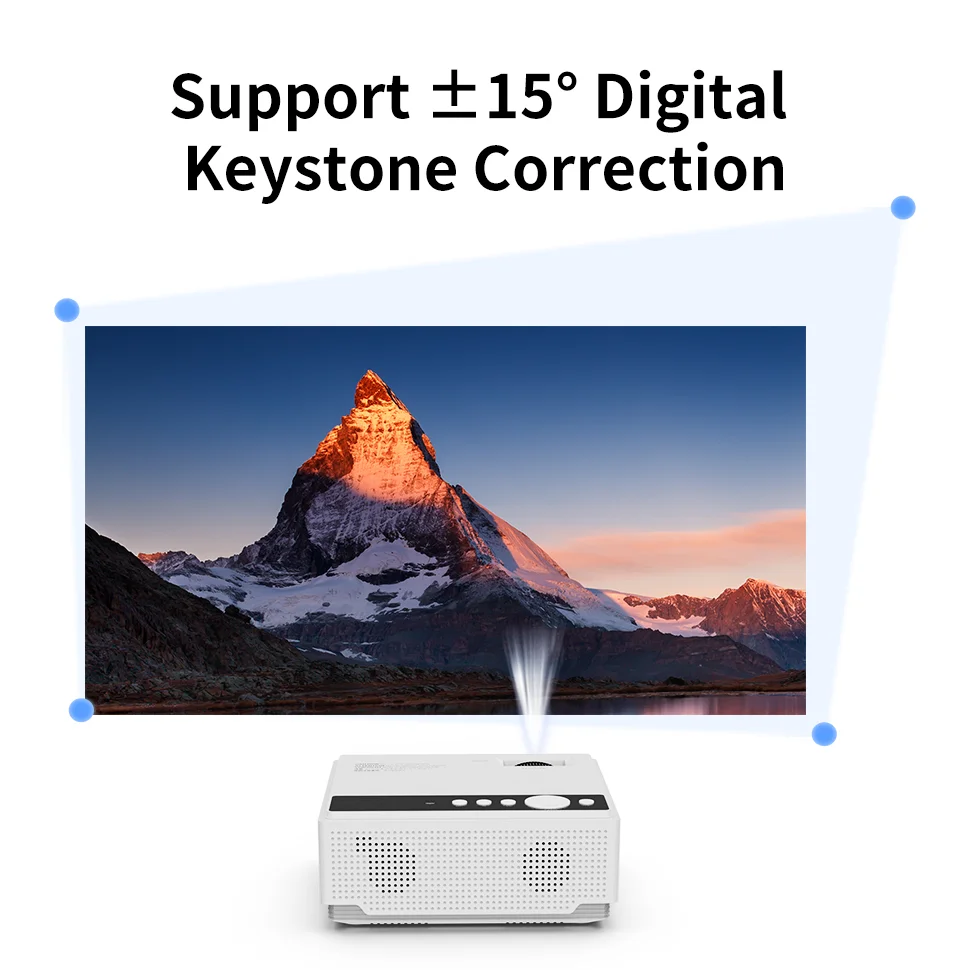 Проектор E460H с поддержкой Android 1080 Bluetooth Full HD 4K |