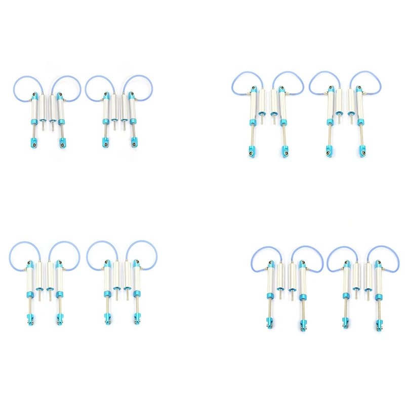 

4Pcs Negative Pressure Piggyback Shock Absorber for 1/10 RC Crawler Axial SCX10 RR10 Wraith CAPRA Traxxas TRX4 TRX6