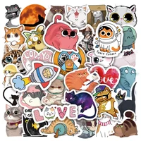 103050pcs cute cat animal graffiti stickers water cup suitcase notebook electric car scooter waterproof decorative stickers