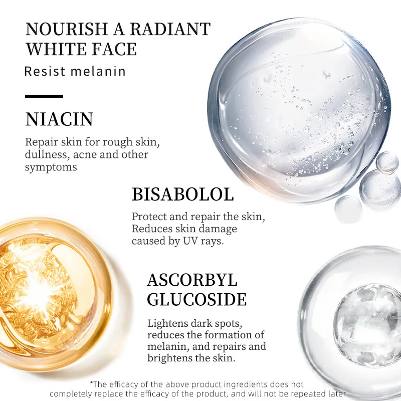 Ниацинамидный отбеливающий крем для лица темные пятна средство удаления