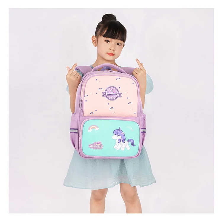 Grade 1-6 Primary School Students Children Unicorn Astronaut Cartoon Backpacks New Girls Boys Cute Large Capacity Schoolbags Hot