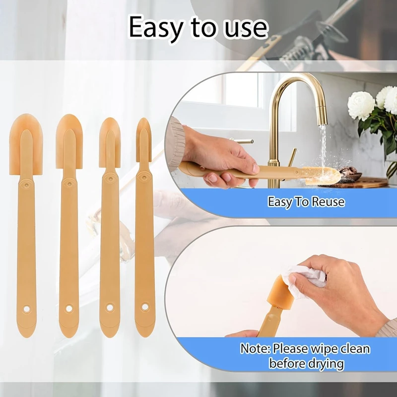 Силиконовый инструмент для герметизации 4 размера удаления герметика набор