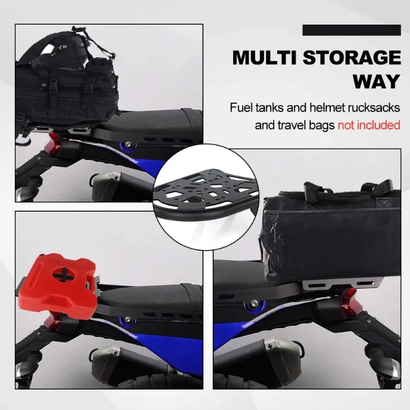 Подходит для Kawasaki KLX230 2019 2020 2021 2022 2023 2024 2025 стальной задний держатель багажника