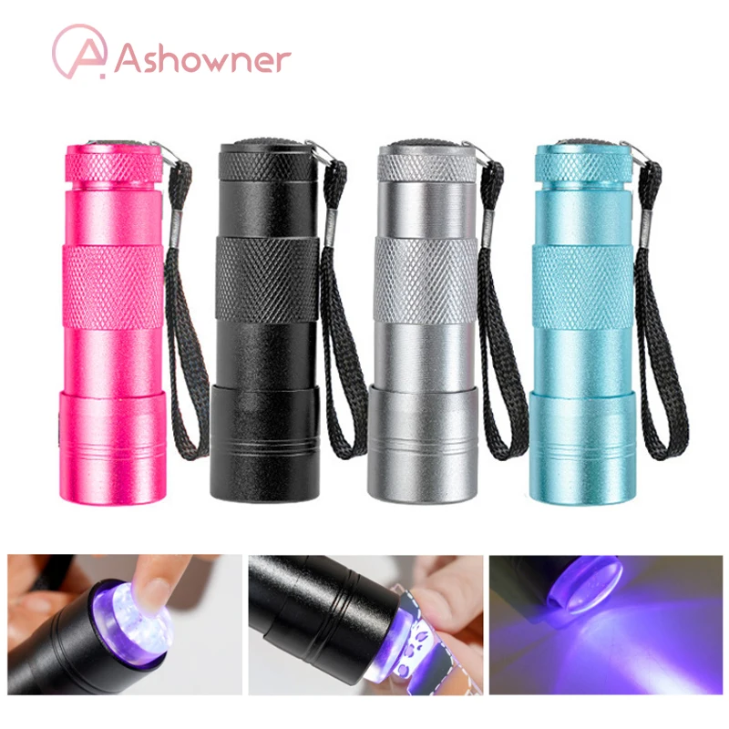 

Nail Art Silicone Handheld UV Lamp Press Light With Jelly Silicone Stamper Head Nail Art Stamp Polish Print Quick Dry Lamp New