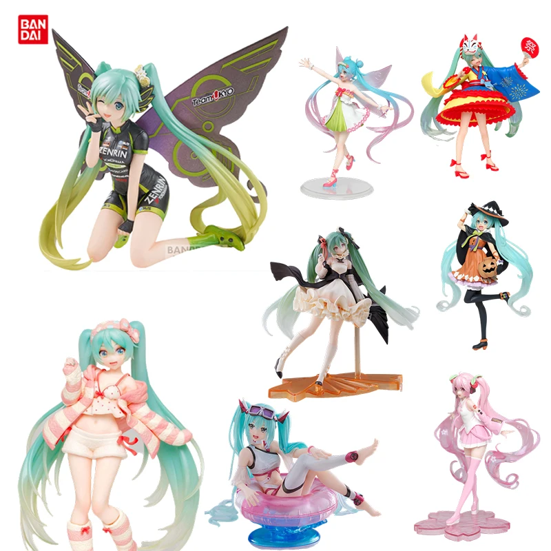 

Bandai Hatsune Miku артист бабочка Leprechaun экшн-фигурки коллекционные модели детские игрушки мужские подарки на день рождения Рождество