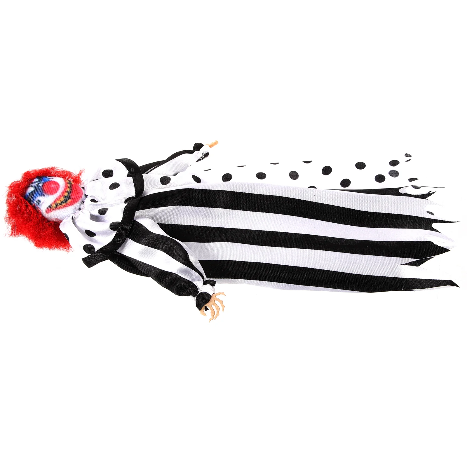 

Black Trim Haunted House Clown Halloween Party Decorations Pendant Fabric Horrible Things for