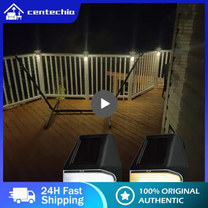 

5/8/10PCS Yard Patio Pathway Stair Step Light Household Solar Wall Light Intelligent Light Control Led Wall Light Waterproof