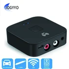 Bluetooth 5,0 приемник 3,5 мм APTX LL AUX RCA разъем беспроводной адаптер автоматическое вклвыкл автомобильный аудио приемник Bluetooth музыкальный приемник