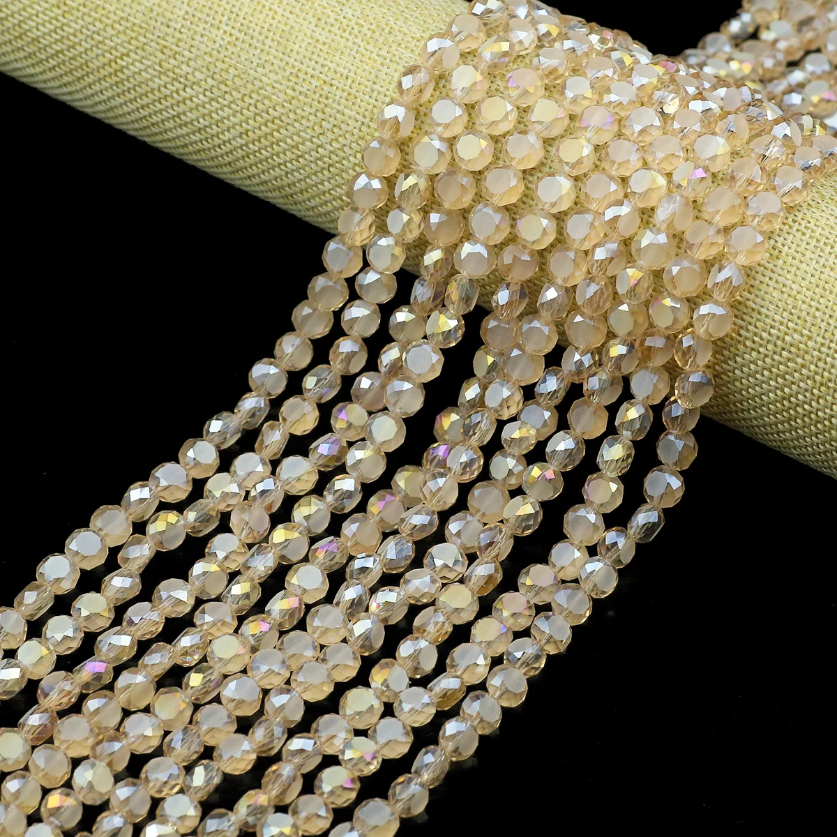 50 шт./лот серебристые шампанские в форме хлеба австрийское хрустальное стекло