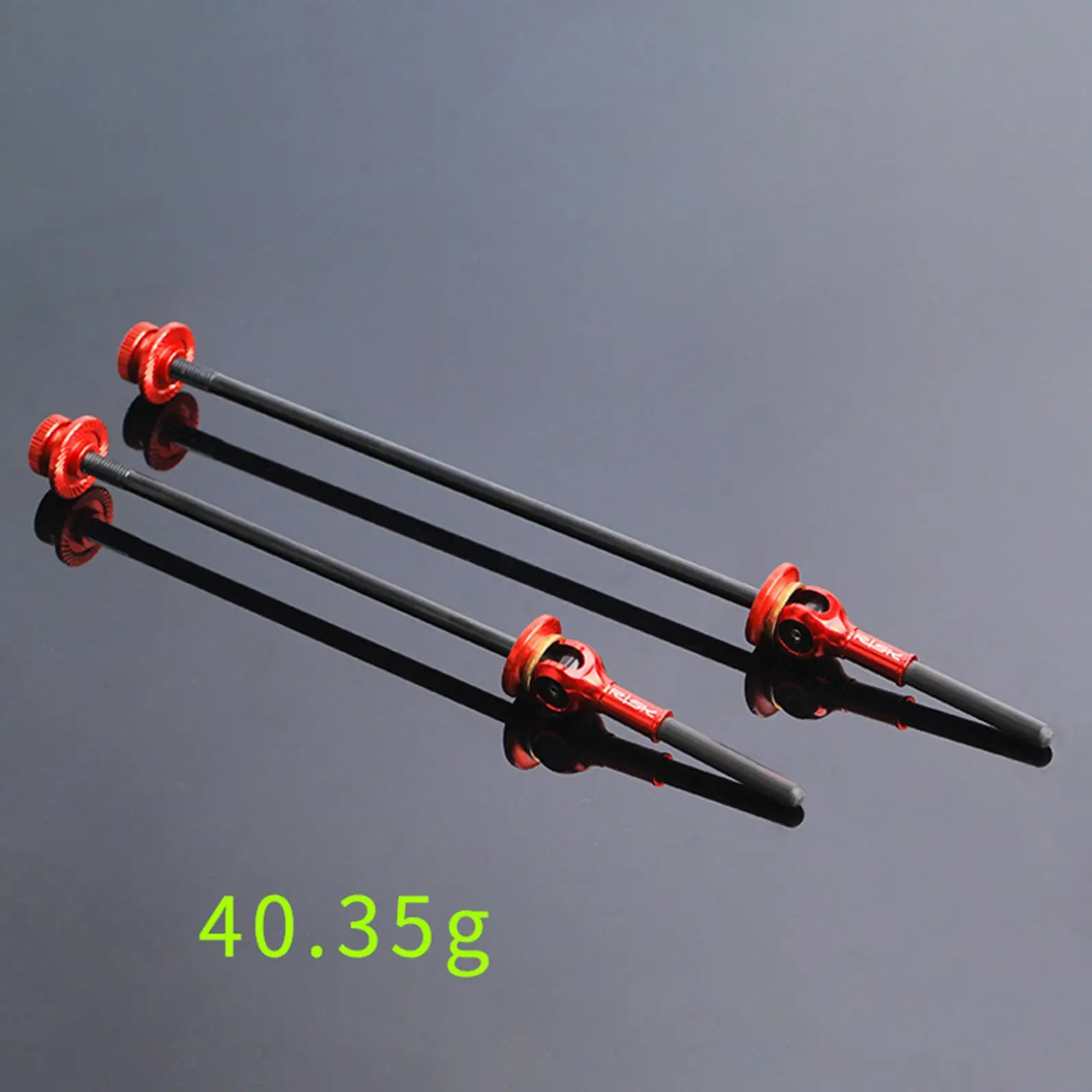 

Pair Bike Wheel Rear Skewers Clip Mountain Road QR Levers Lever Axle Wheels Repair Parts Components