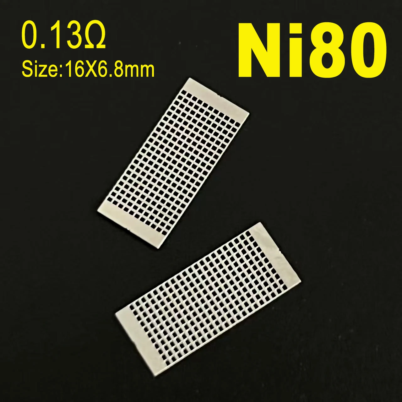 

100-10 шт. автомобильная сетка сопротивления 0,13 0,17 0,19 0,2 Ом KA1/Ni80 аппаратная катушка для ручного разборки аксессуары