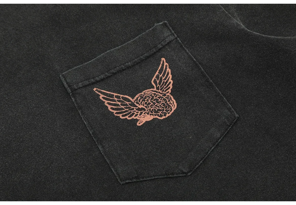 DEPT модная брендовая футболка с буквенным принтом для мужчин и женщин уличная