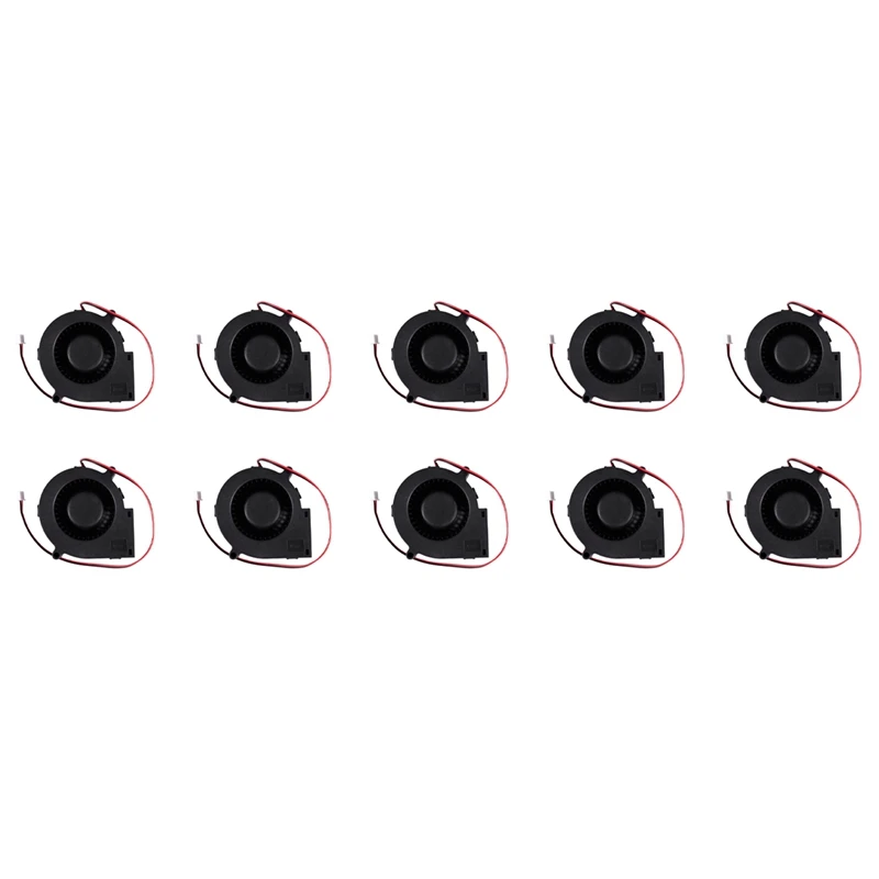 

10X DC 12V 0.36A 2Pin Computer PC Blower Cooling Fan 75Mm X 30Mm