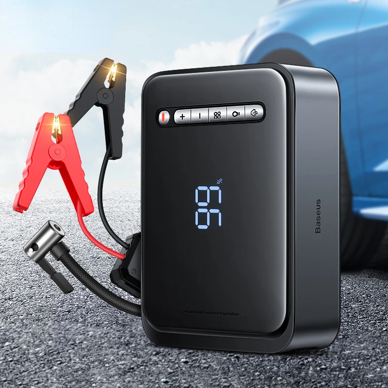 Tire Pump Portable Emergency Battery Charger Car Booster Starting Device