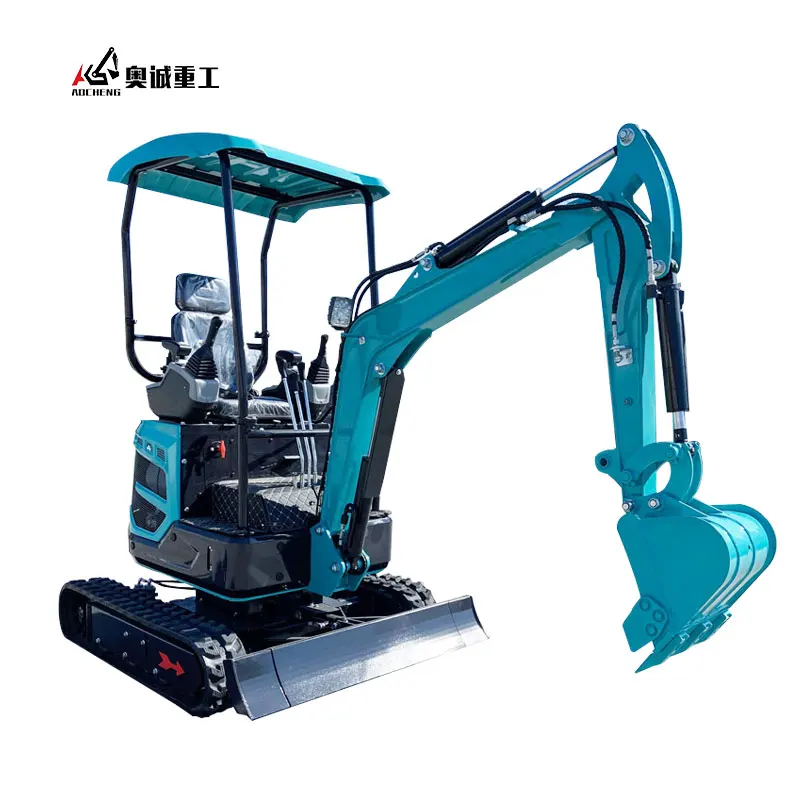 

New mini excavator prices 1700kg 1 ton Micro Excavadora 1.7 T Minibagger Excavator small digger with CE EPA for sale