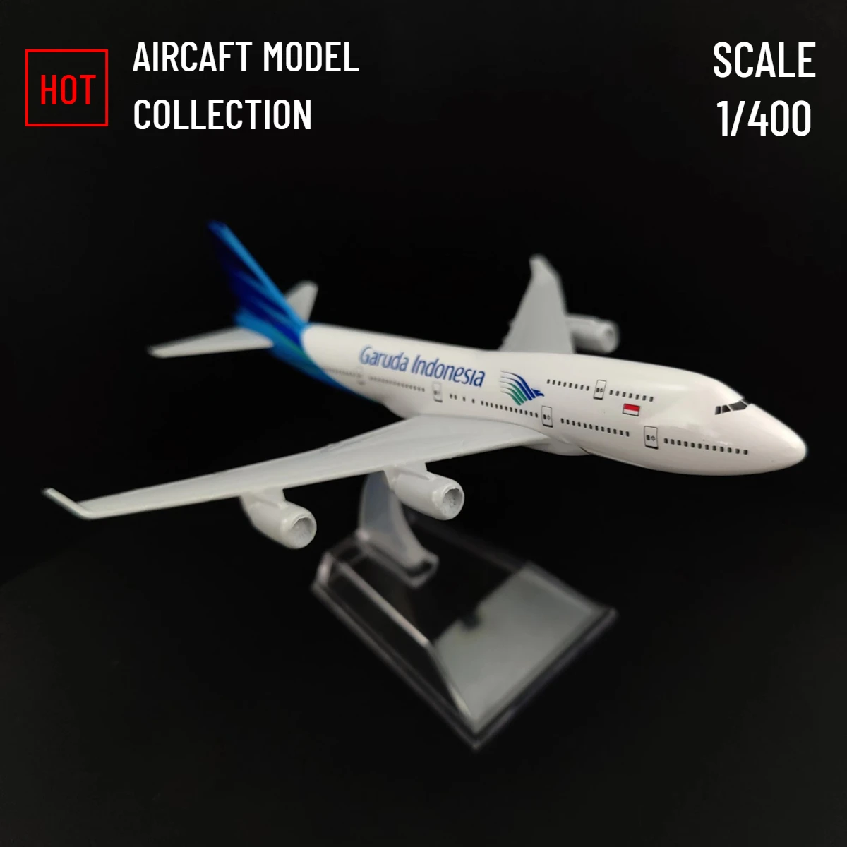 

Масштаб 1:400 Φ, Garuda Indonesia B747, копия самолета, литые фотообои, миниатюрное искусство