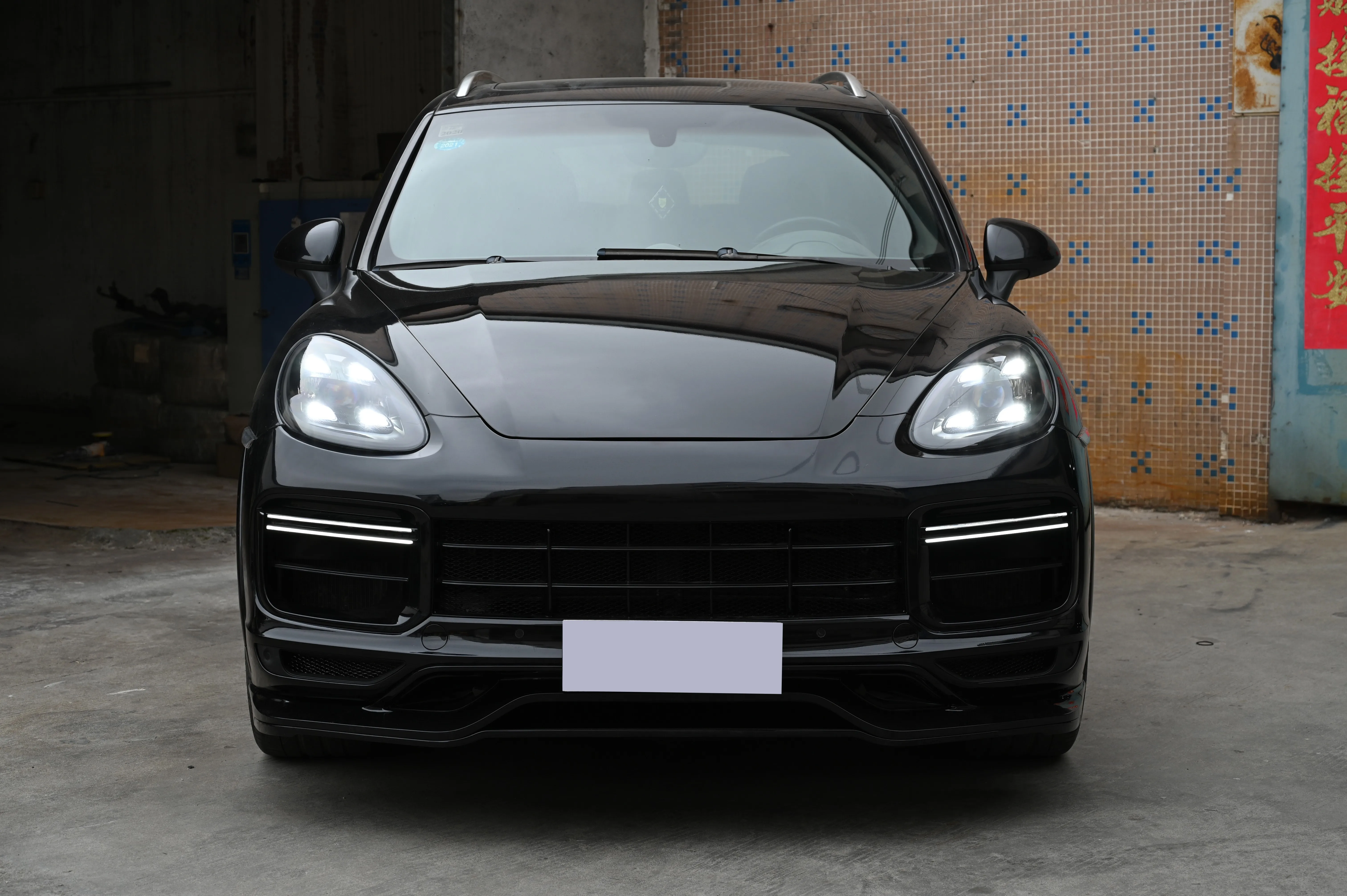 Для роскошной модификации автомобиля 9Y0 2018-2023 обновление для модели TKT бампер Porsche