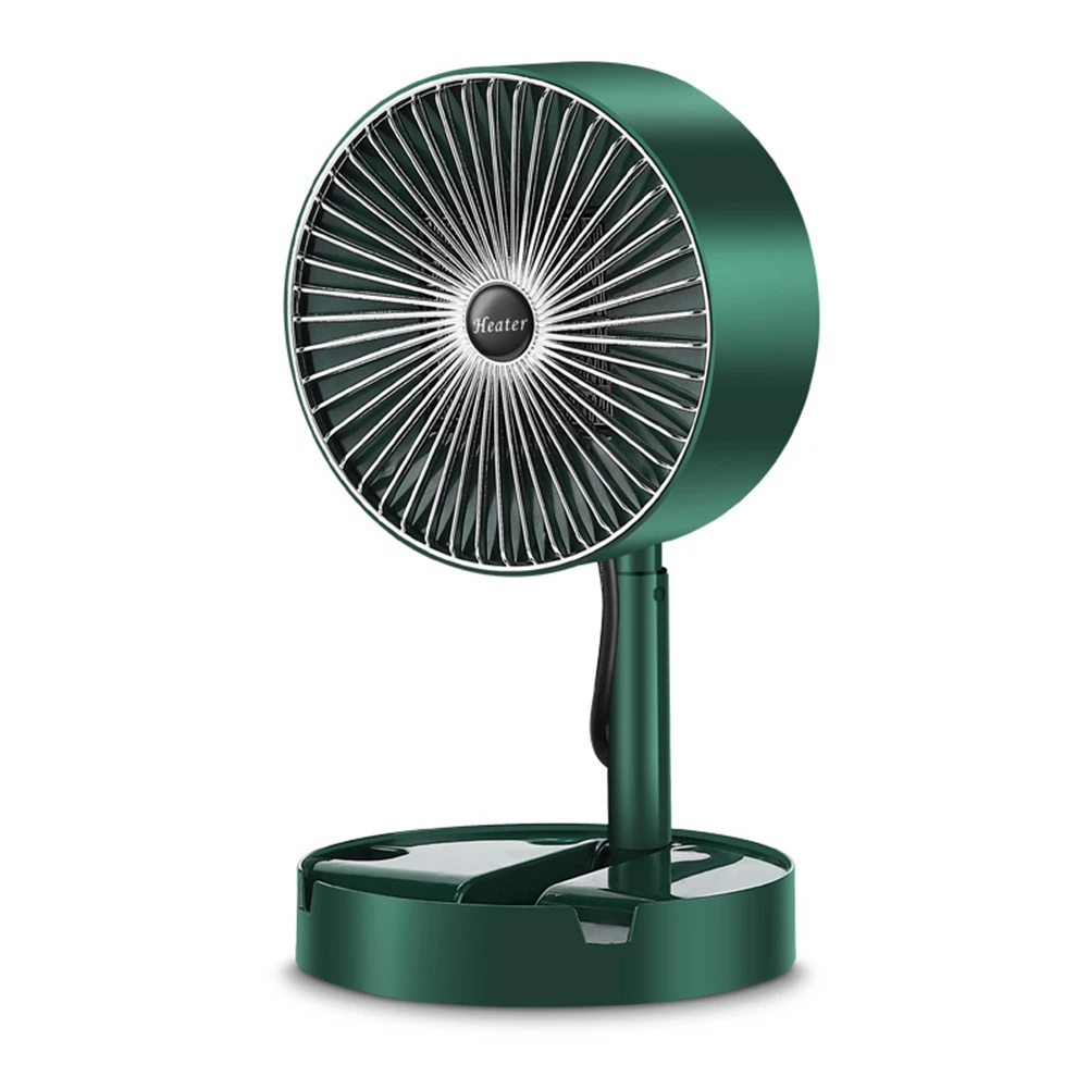

Foldable Heaters Electric Fan Heater Home Heaters PTC Heating for Bedroom Office Space 2 Gears Heater US Plug