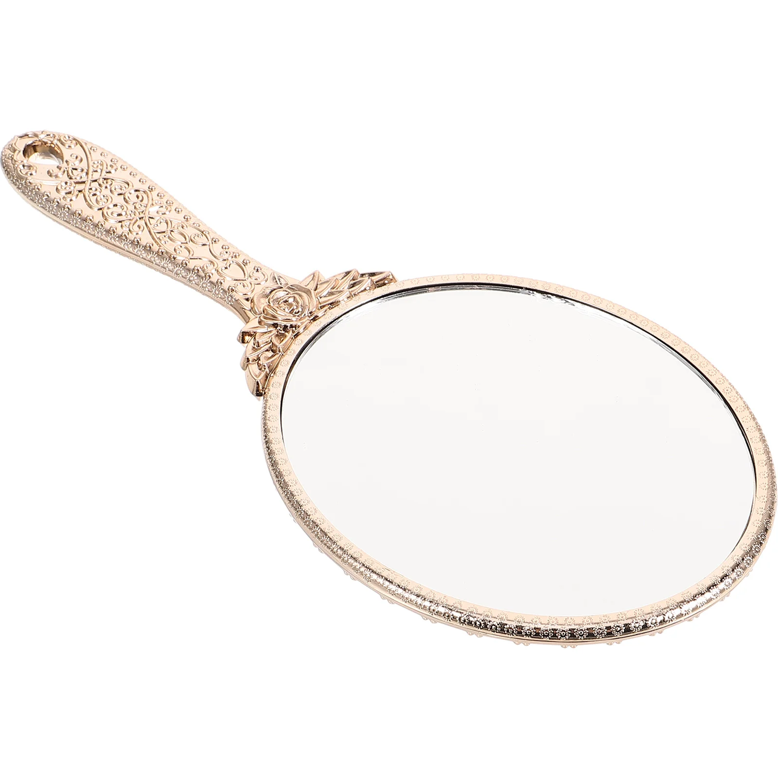 

Girl Travel Mirror Mirror Mirror Mirror Mirror Handheld Magnifying Mirror Vanity Portable Makeup Girl Travel Glass Woman