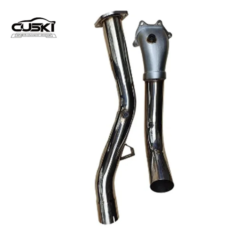 Выхлопная труба 3 дюйма для SUBARU 02-07 Imprez WRX EJ205 EJ225 STi EJ257 2 0 T 5 Cat 2008-2016 высокая