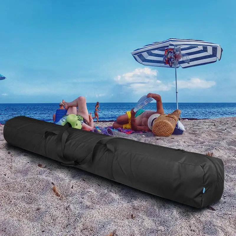 145cm Outdoor Camping Umbrella Storage Bag Oxford Cloth Awning Large Fishing Rod Backpack Storage Bag Portable Tent Poles Bag