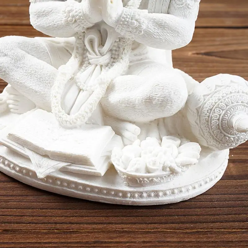 Фигурка Ханмана смола сидячая статуя украшения для дома йоги медитации