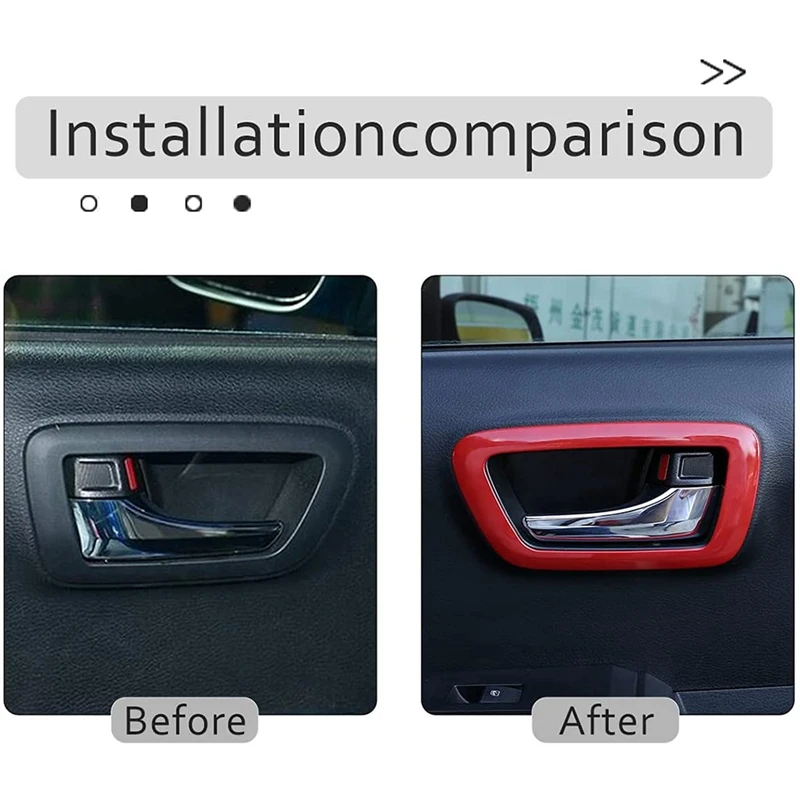 Внутренняя Рамка дверной ручки автомобиля внутренняя дверная ручка