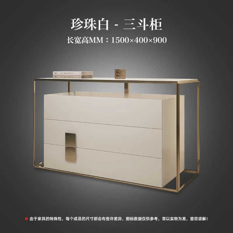 Armoire de Porche Italienne Moderne и Légère Coffre Luxe Décoration dɾntrée Cloison Championnat