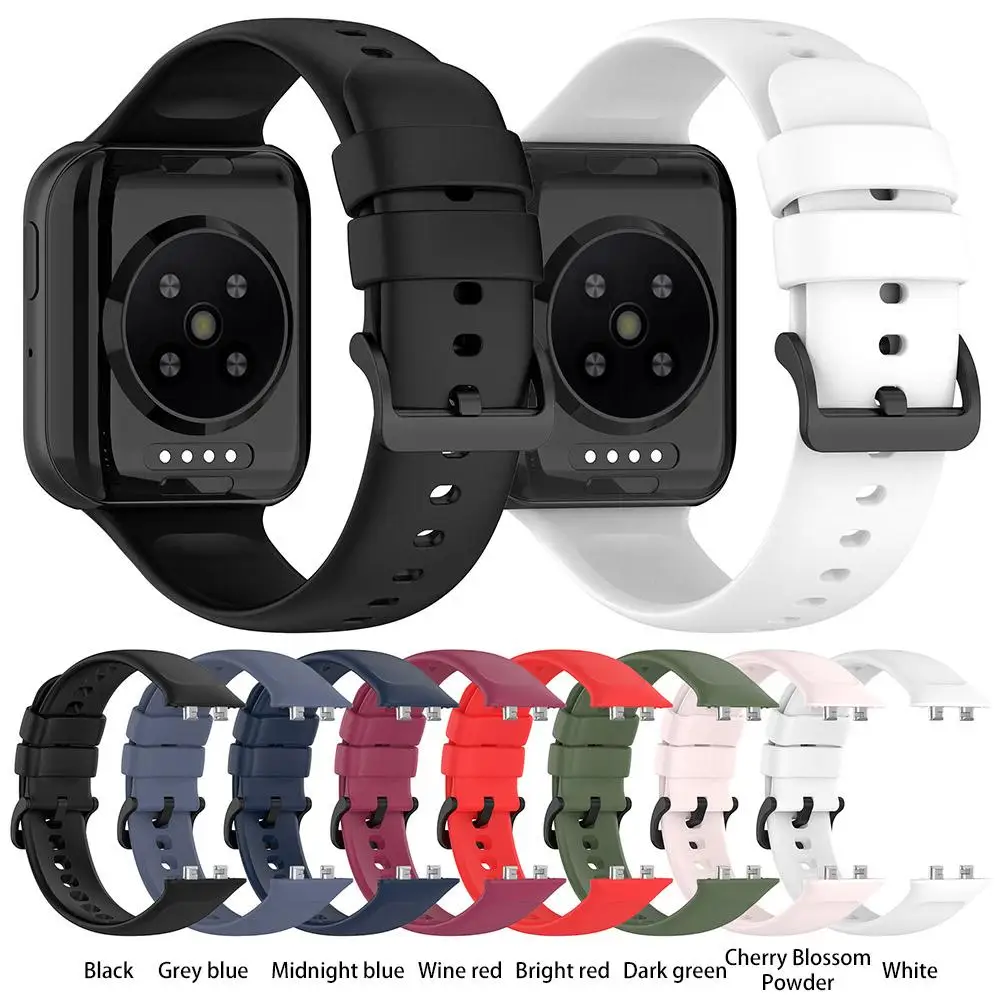 

Silicone Watchband Strap Compatible For Oppo Watch3 / Oppo Watch3 Pro Smart Watch Replacement Wristband