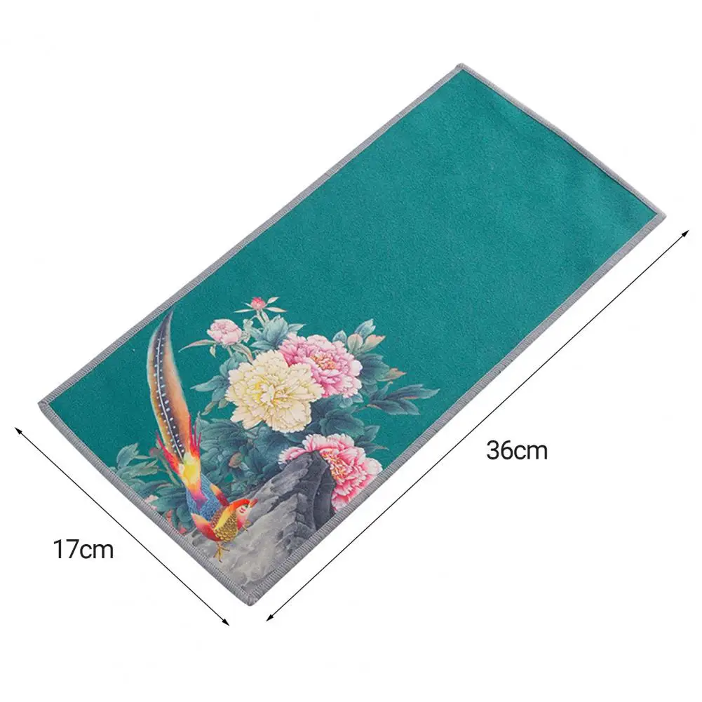 Suede Tea Towel Household Zen Table Cloth Mats Chinese High-end Napkins Absorbent Cleaning Kung Fu Accessories |