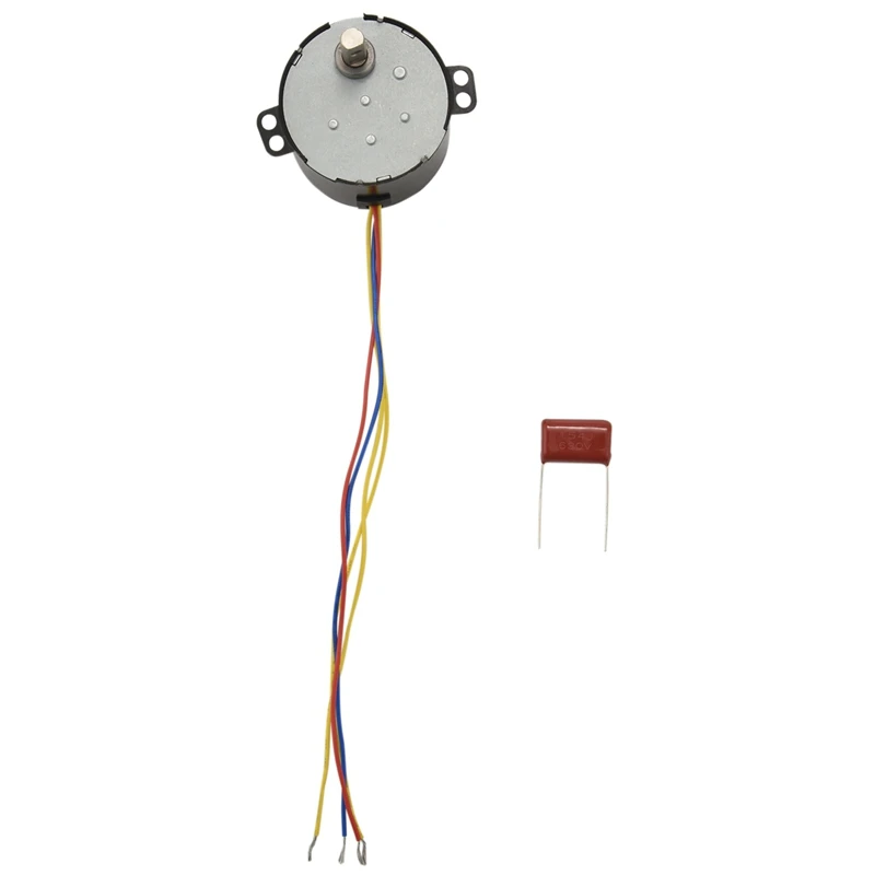 50Ktyz AC220 в 10 Вт 0 5 А 2 об/мин постоянный магнит синхронный двигатель редуктор