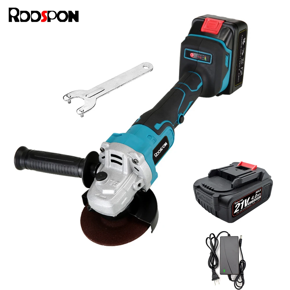 100/125 мм бесщеточная электрическая угловая шлифовальная машина с 3 зубьями для Makita 18 в аккумулятор шлифовальная машина для резки полировальная машина Деревообрабатывающие инструменты