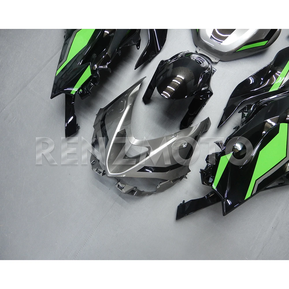 Фото Новый черный обтекатель для Kawasaki Ninja Zx6R 636 2024 2025, комплект обтекателя мотоцикла, подходит на заказ №4