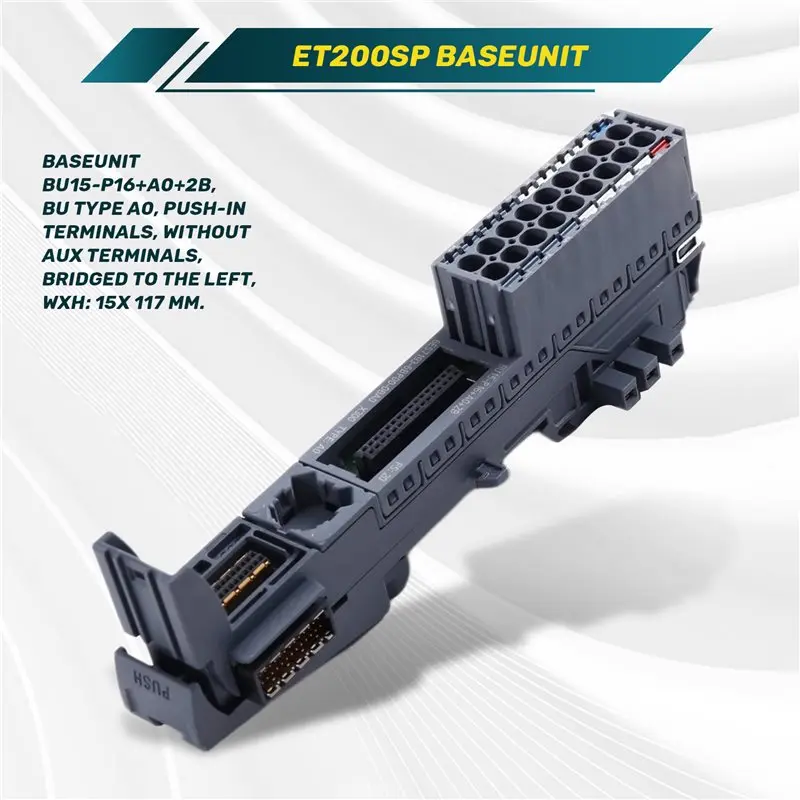Фото ABJT-Для базового модуля SIMATIC ET200SP 6ES7193-6BP00-0BA0 ET 200SP. №2