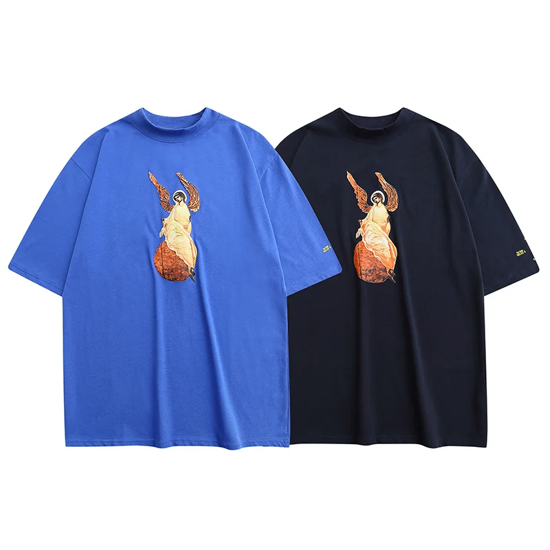 

Футболка CPFM KANYE с изображением Иисуса короля, модные мужские и женские свободные брюки с коротким рукавом