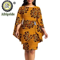 2022 african print dresses for women party dress dashiki outfits ankara dresssashes wedding formal clothing afripride s1925059