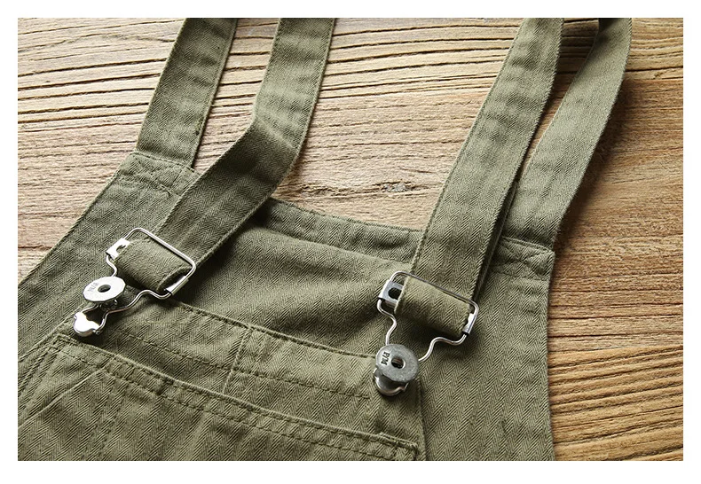 Vintage Pockets Overalls Aesthetic Clothes Cargo Pants Blue Jumpsuits High Street Bib Suspender Jeans For Men Tooling Trousers