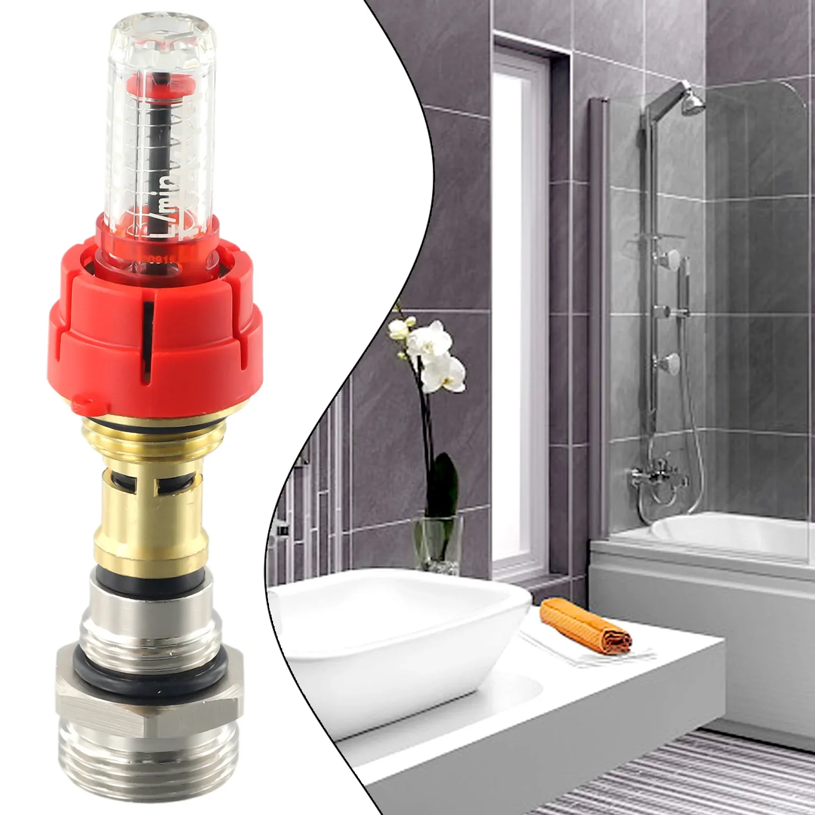 1 шт. подпольный расходомер для водонагревательного коллектора