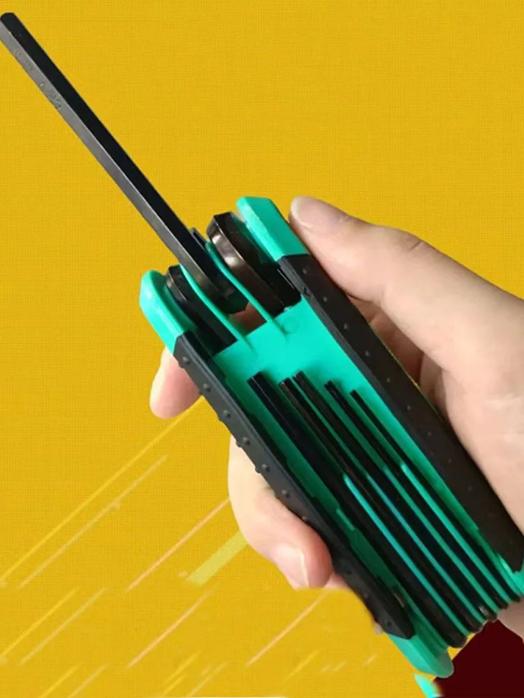 Набор ключей Torx 8-в-1 с метрическими шестигранными ключами. Складные ключи Torcevic